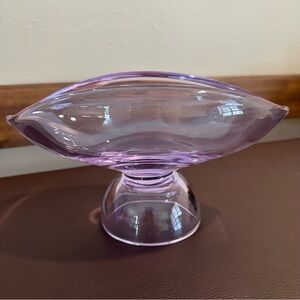 Vintage MCM Alexandrite/ Neodymium Glass Compote
